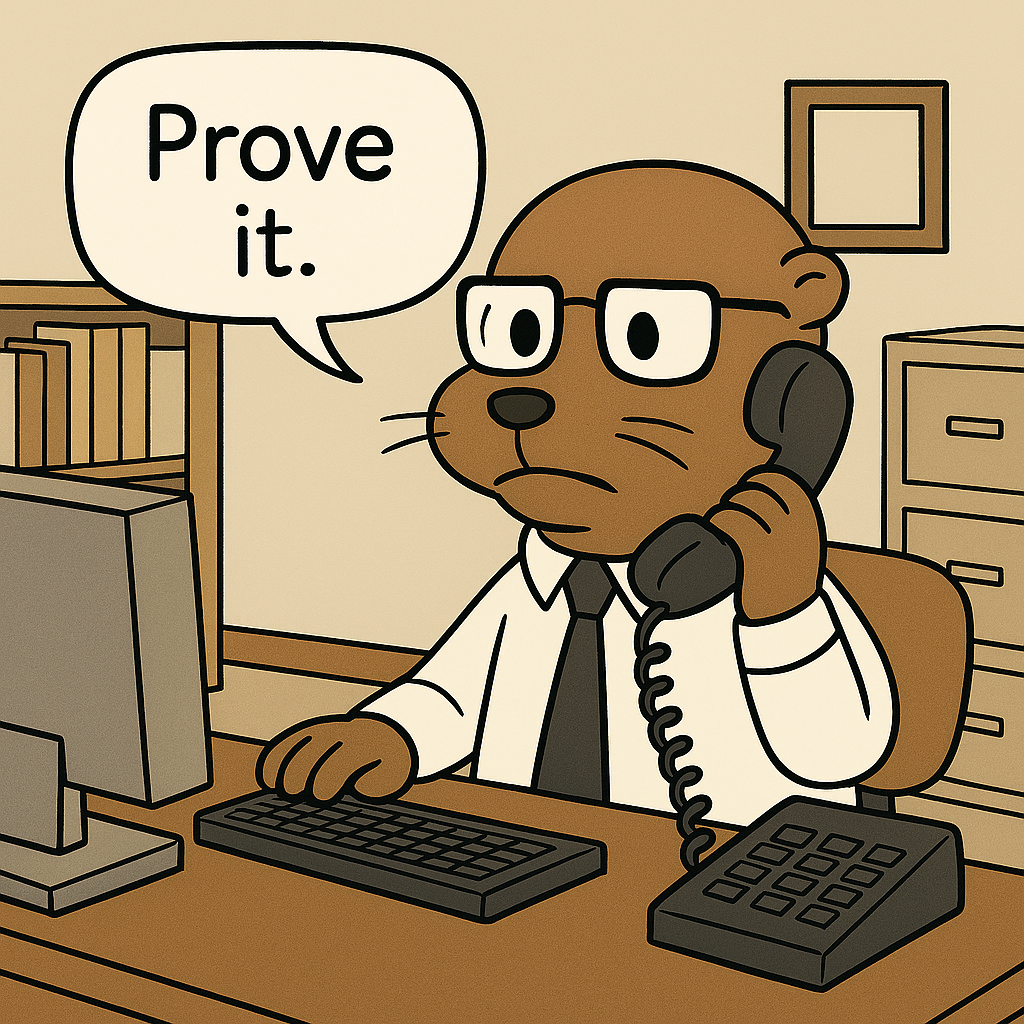 Prove it.